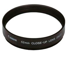 Canon 52mm 250D close-up obiettivo
