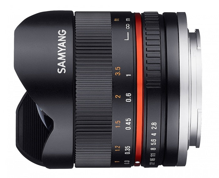 Samyang 8mm F/2.8 Fisheye II Sony E-system nero