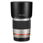 Samyang 300mm Reflex f/6.3 Canon EOS M argento
