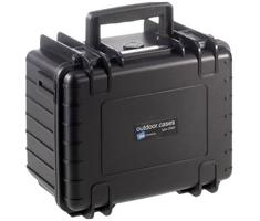 B&W outdoorcases tipo 2000 nero + schiuma
