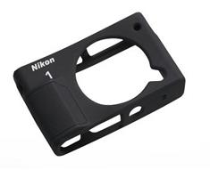 Nikon CF-N8000 Custodia in silicone - nero