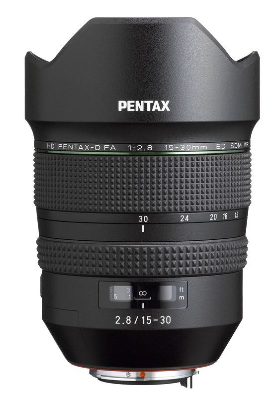 Pentax HD D-FA 15-30mm f/2.8 ED SDM WR