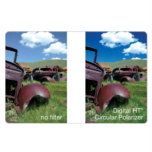 Tiffen Filtro polarizzatore circolare High Trans 62mm