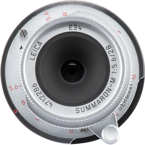 Leica 11695 Summaron-M 28mm f/5.6 Chrome Finish