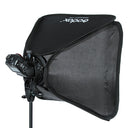 Godox staffa S Bowens + Softbox 60x60cm + Griglia