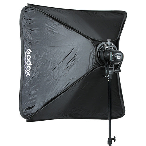 Godox staffa S Bowens + Softbox 60x60cm + Griglia