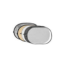 Godox 5-in-1 Soft Oro, Argento, Nero, Bianco, Traslucido - 100x150cm