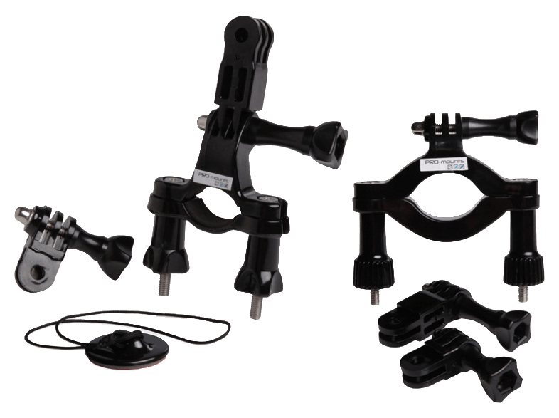 Pro-Mounts Set di supporti per tubi (piccoli e grandi)