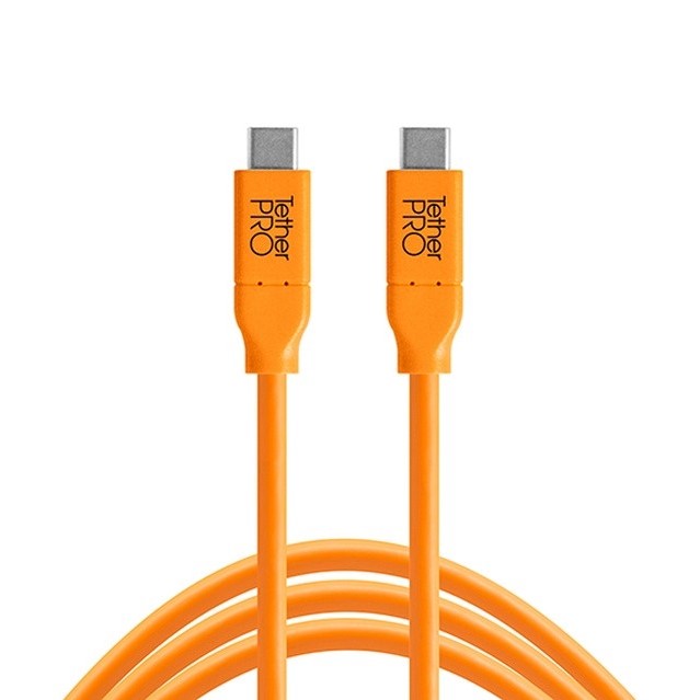 Tether Tools TetherPro da USB-C a USB-C 4,6 m Arancione