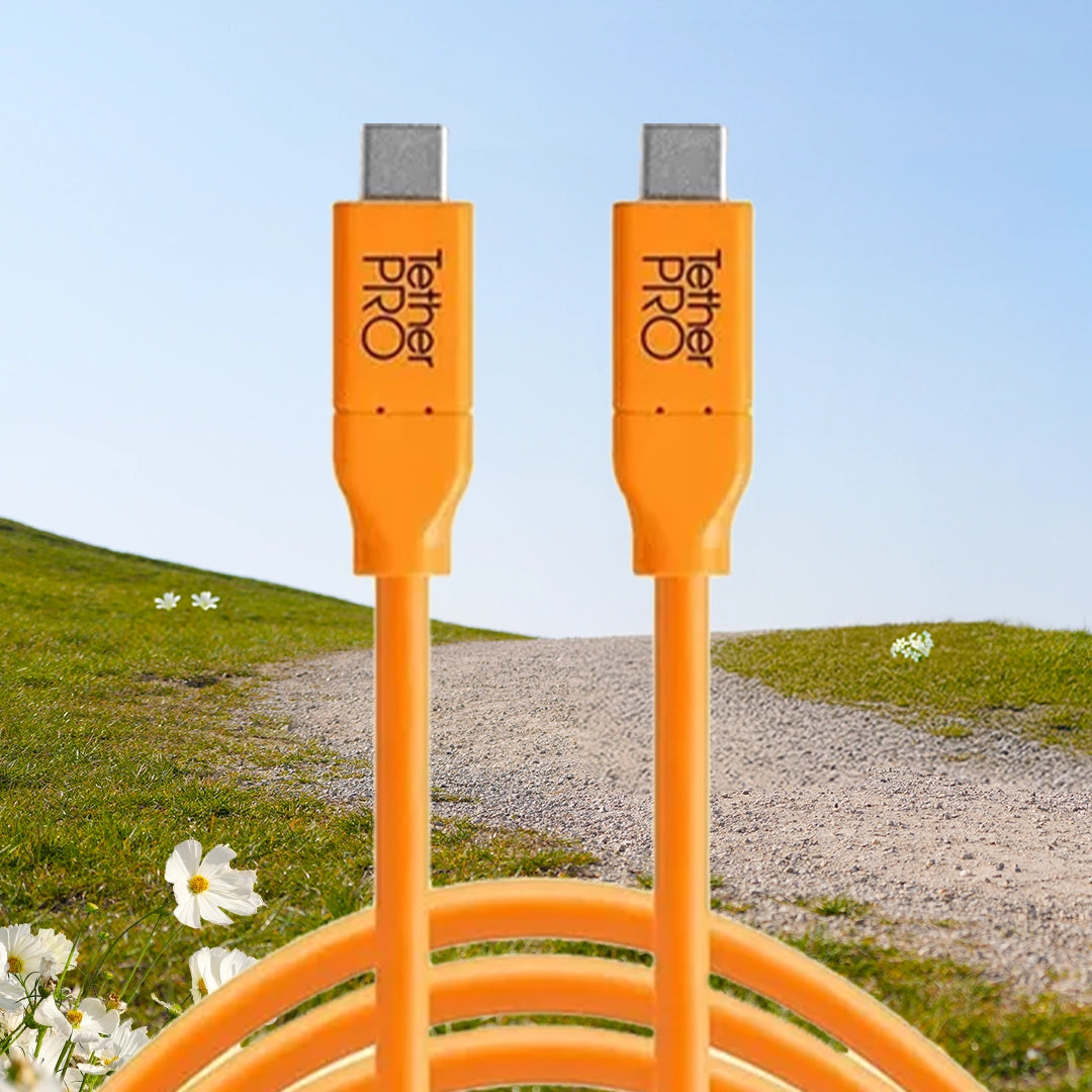 Tether Tools TetherPro da USB-C a USB-C 4,6 m Arancione