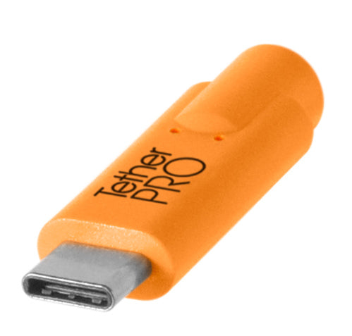 Tether Tools TetherPro USB-C a 3.0 Micro-B angolo retto 4,6m arancione