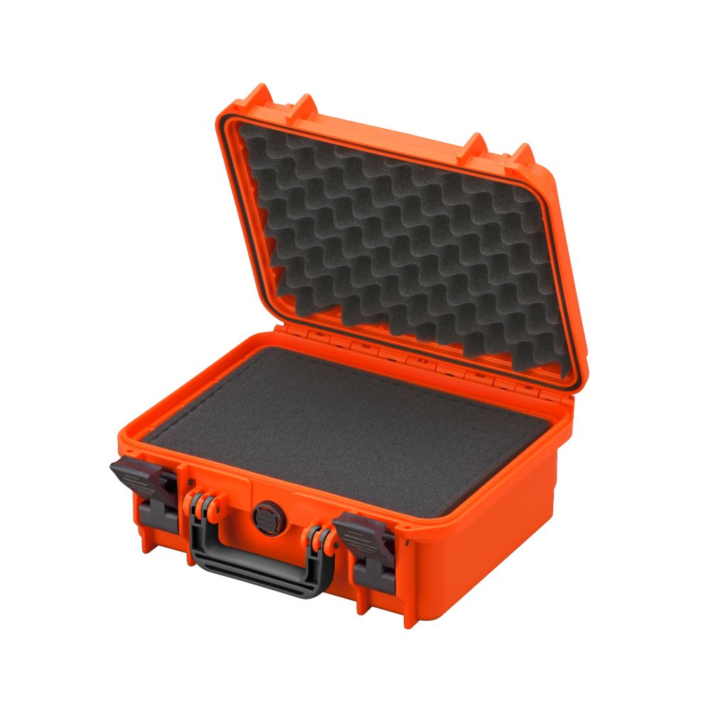 WCS Protection 300 Valigetta arancione con schiuma per plettro inclusa