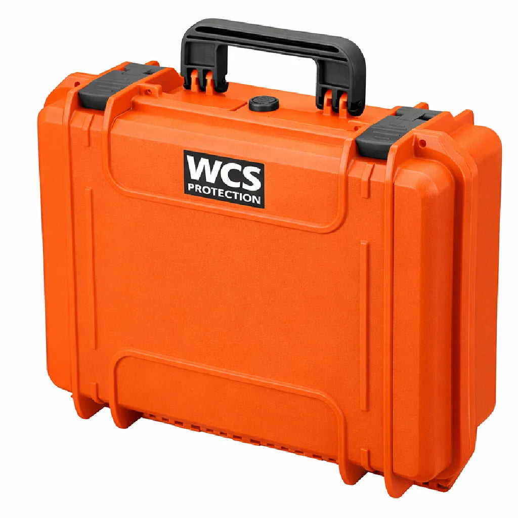WCS Protection Valigetta 430 con gommapiuma Arancione