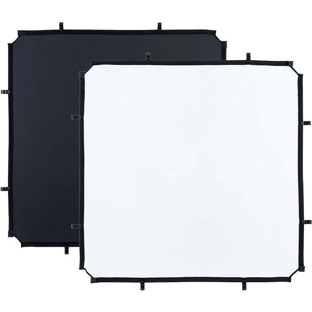 Manfrotto LL LR81121R Tessuto Skylite Rapid Small 110x110cm nero/bianco