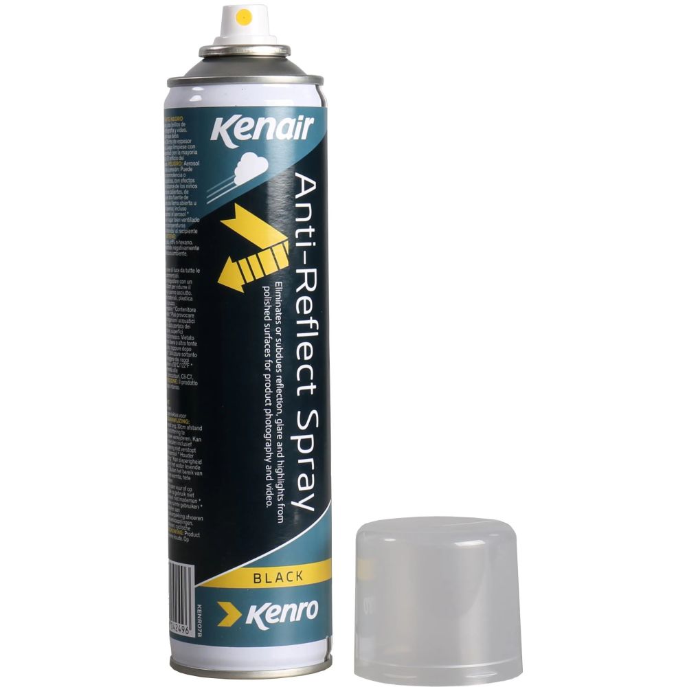Kenro Spray antiriflesso opaco per sfondo nero