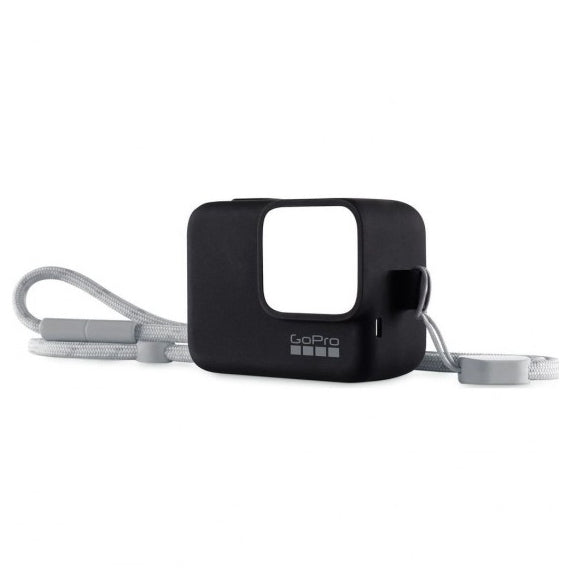 GoPro Custodia + Lanyard (nero)