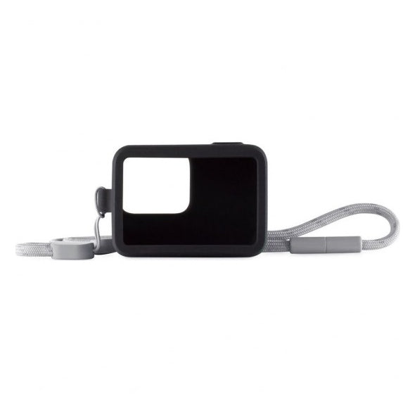 GoPro Custodia + Lanyard (nero)