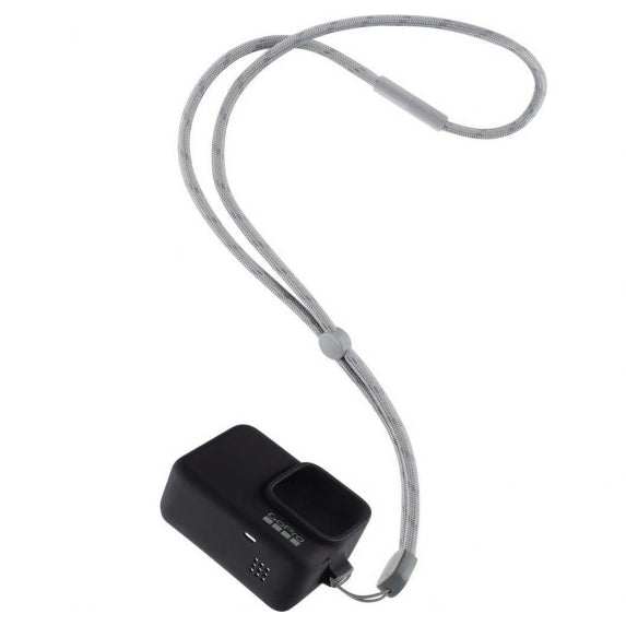 GoPro Custodia + Lanyard (nero)