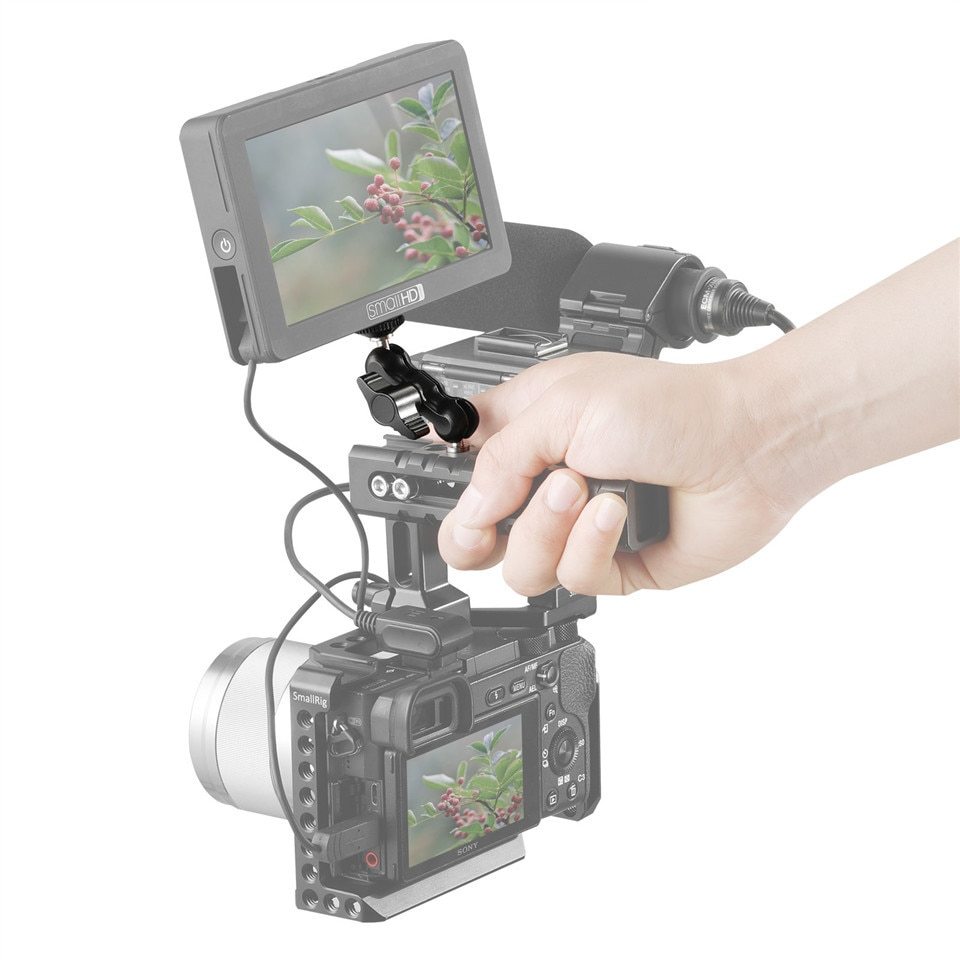 SmallRig 2158 Bracci magici universali con testa a sfera piccola (confezione da 2 pezzi)