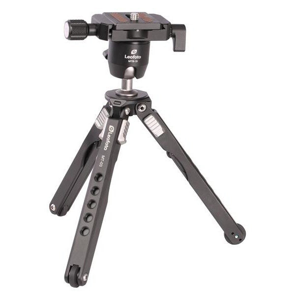 Leofoto Mini treppiede tascabile MT-03 + MBH-19