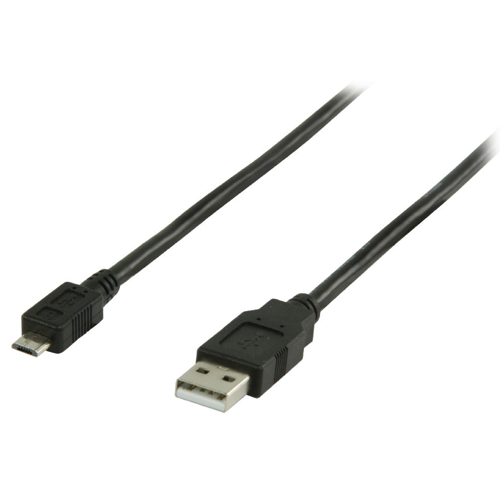 Nedis USB - micro cavo USB 2.0 1.00m nero