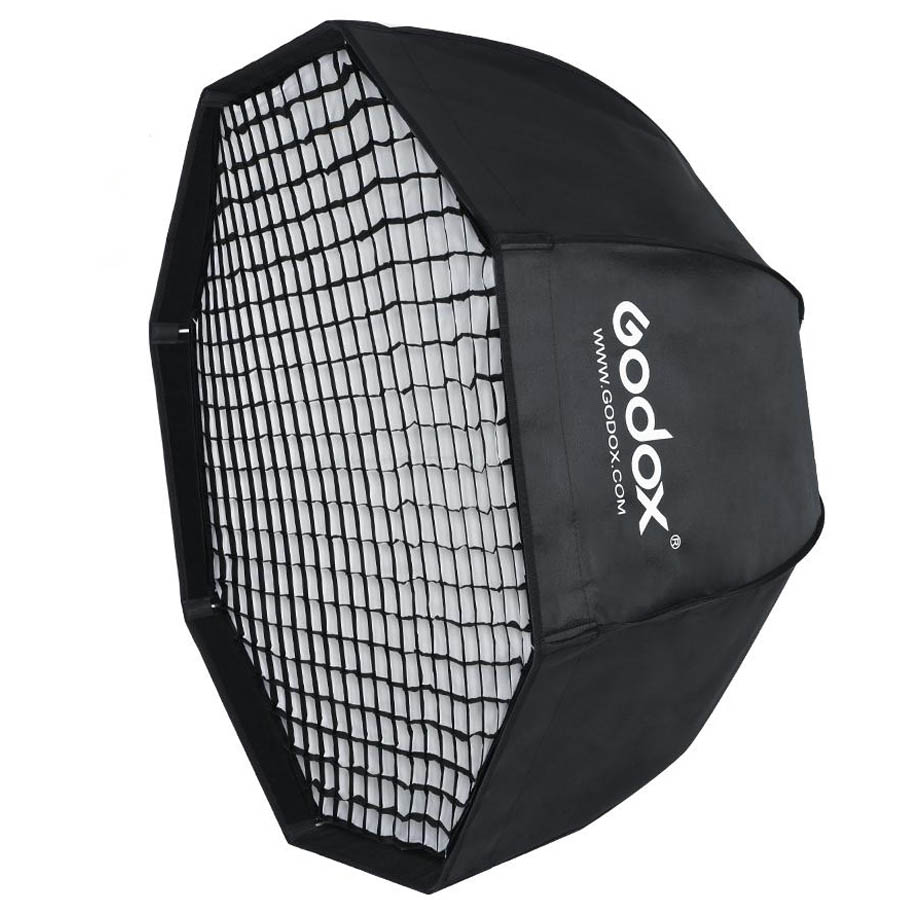 Godox Paraplu Softbox Bowens 120cm met Grid OUTLET