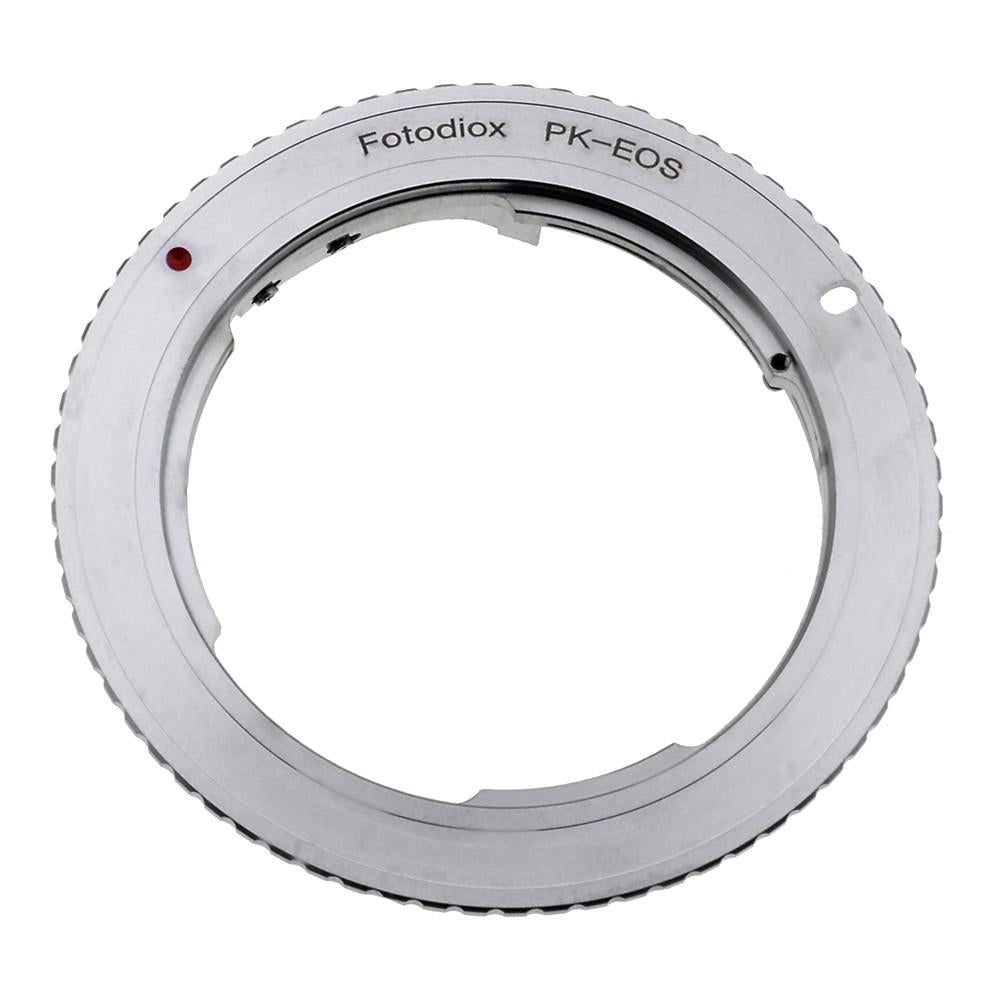 Fotodiox Lens Mount adapter - Pentax K Mount (PK) SLR Lens to Canon EOS (EF-S) Mount (PK-EOS)