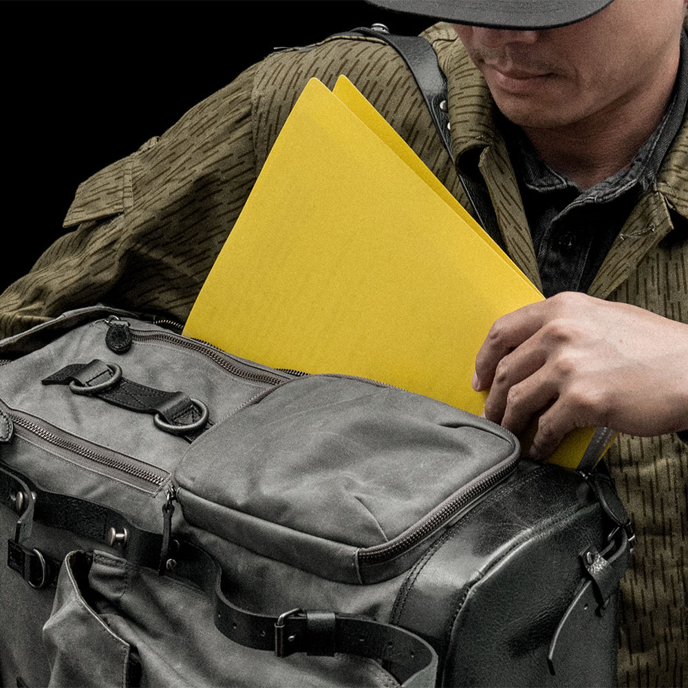 Wotancraft Commander Zaino Vintage Grigio