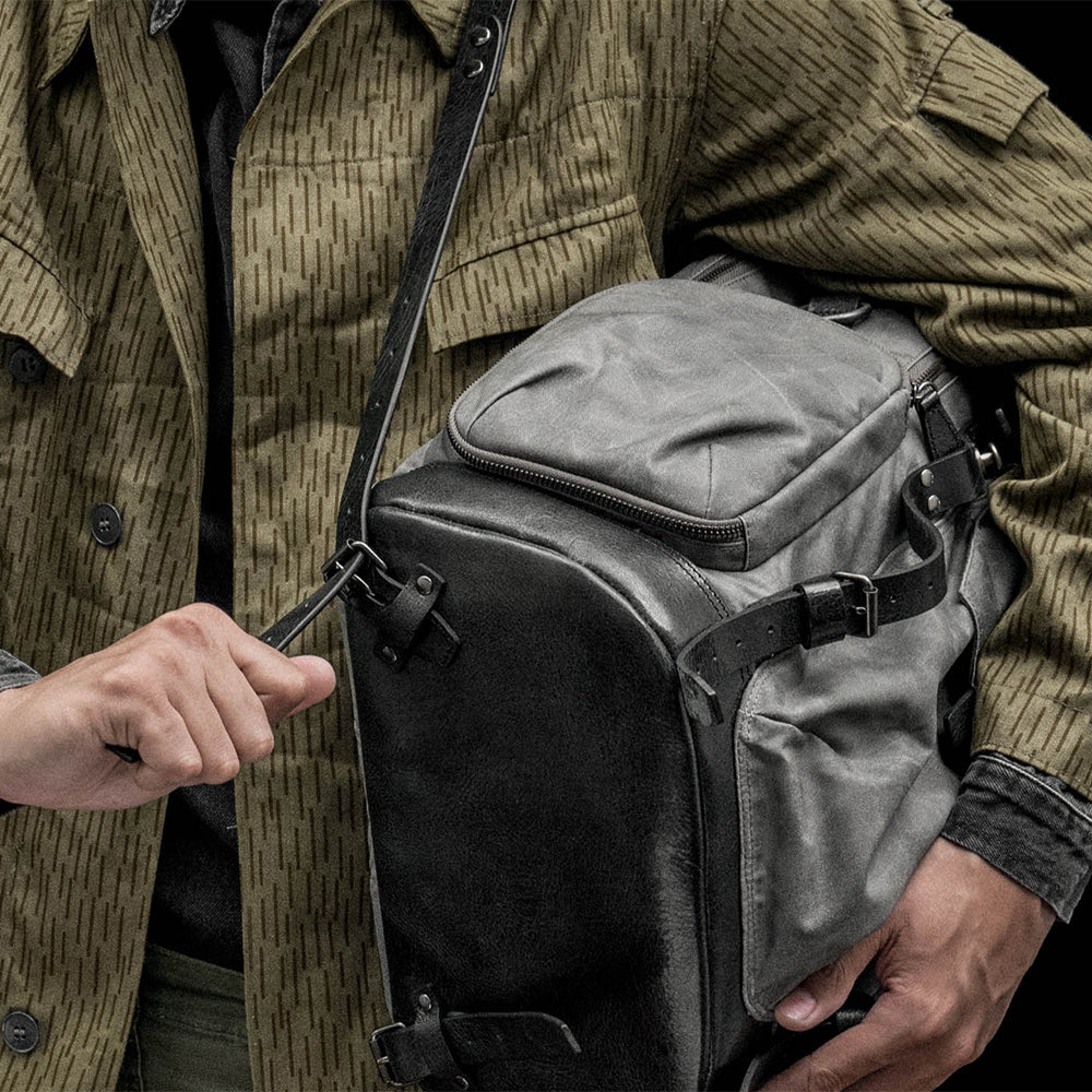 Wotancraft Commander Zaino Vintage Grigio