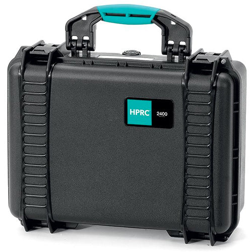 HPRC 2400 Custodia con schiuma per plettro nero/blu bassano