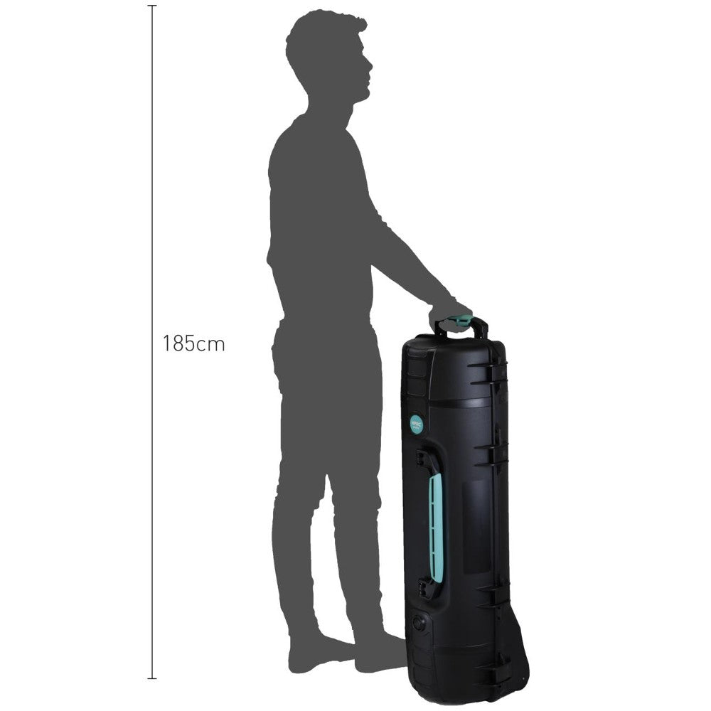 HPRC 6300W Valigia solo su ruote nero/blu bassano