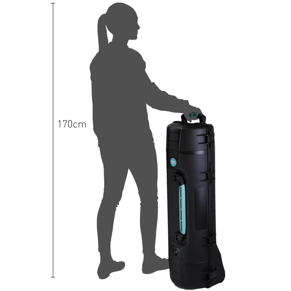 HPRC 6300W Valigia solo su ruote nero/blu bassano