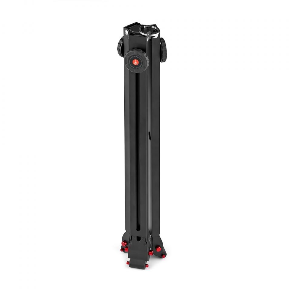 Manfrotto MVK608TWINFC Kit testa video Nitrotech 608 + Treppiede a doppio tubo in carbonio Fast