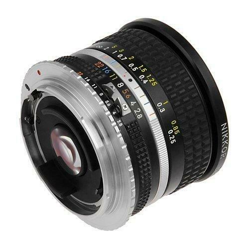 Fotodiox Adattatore per obiettivi da Nikon F a Canon EOS (EF, EF-S)