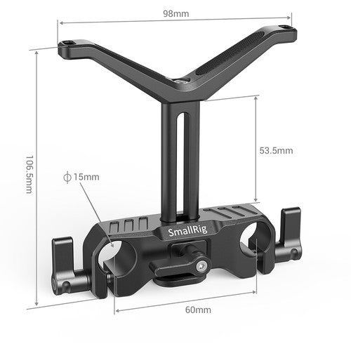 SmallRig BSL2681 Supporto per obiettivo universale LWS da 15mm