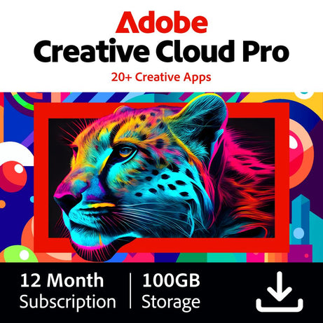 Adobe Creative Cloud Individual - 100 GB - 12 Mesi / 1 Dispositivo (Windows/Mac) *DOWNLOAD*