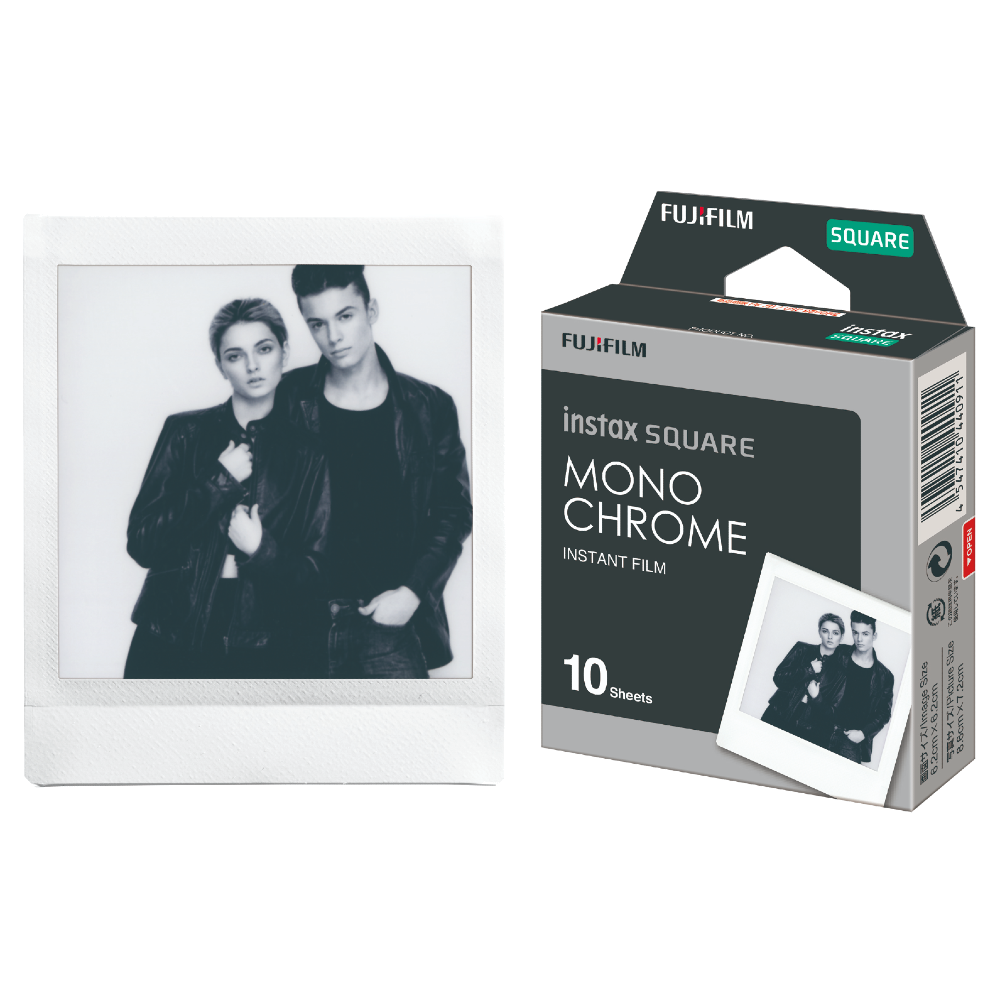 Fujifilm INSTAX SQUARE 10 Pellicola monocromatica