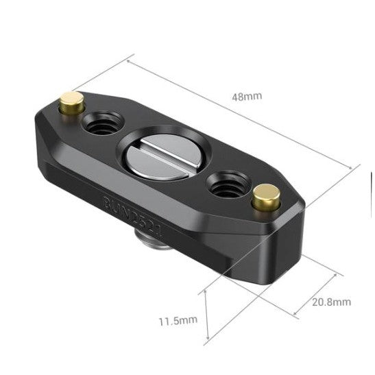 SmallRig 2521 NATO Rail con vite di posizionamento ARRI 48mm