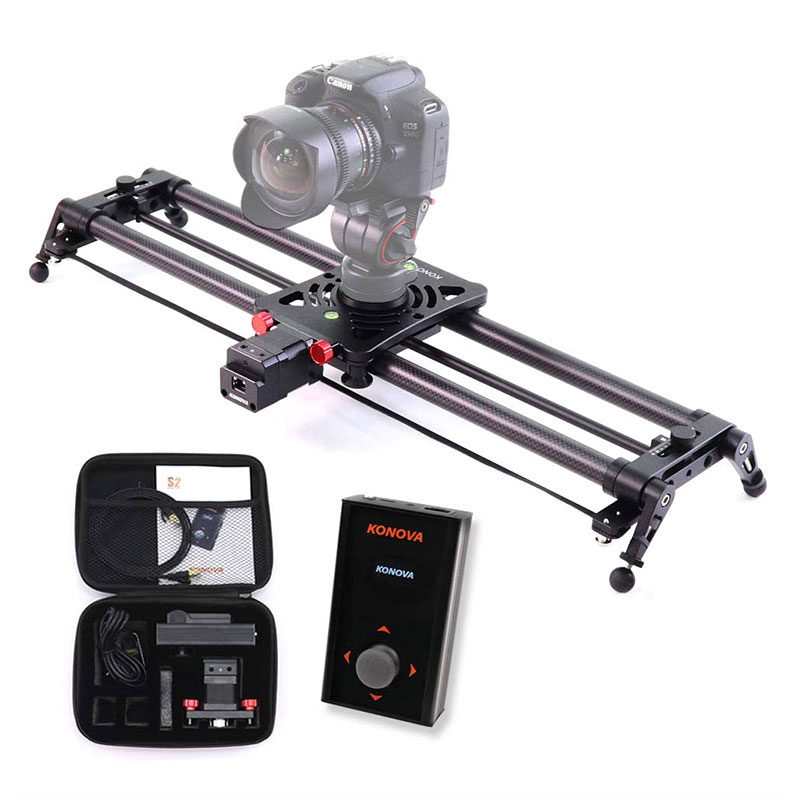 Konova P1 120cm Carbon Fotocamera Slider (con KMS-S2)