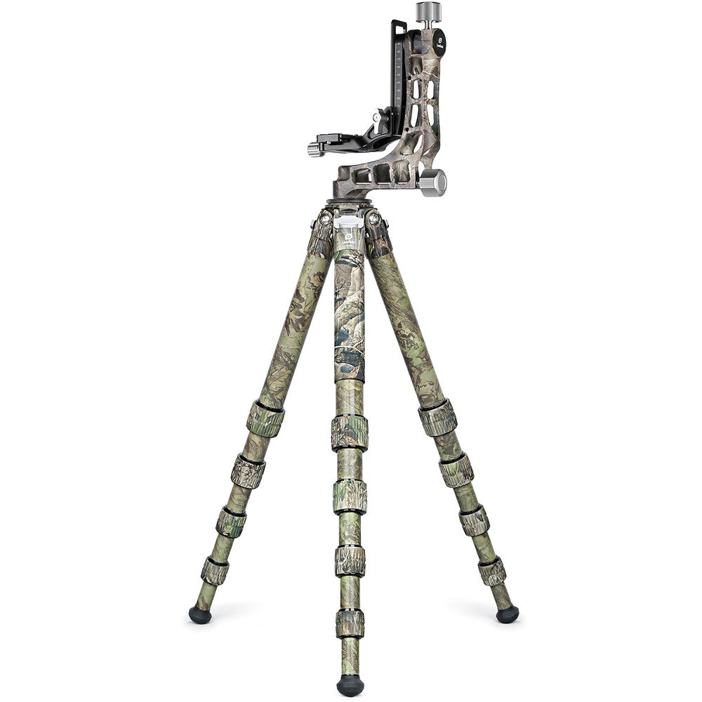 Leofoto Ranger LS-365C + testa oscillante PG-1 Full Camo