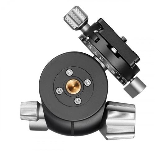 Leofoto Testa a sfera LH-36 + Piastra di sgancio QP-70N