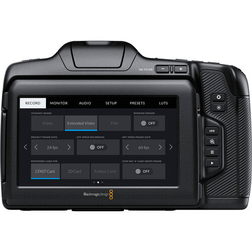 Blackmagic Pocket Cinema Fotocamera 6K Pro