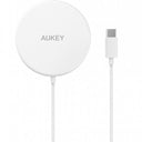 Aukey Aircore Caricabatterie magnetico Qi Wireless 15W - bianco