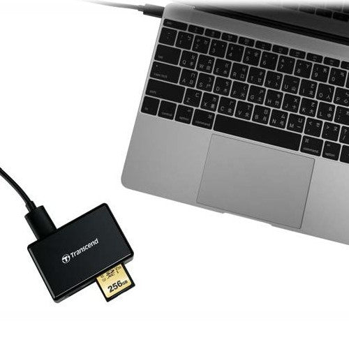 Transcend All-in-1 Multi Memoria Lettore di schede USB 3.1 Gen 1 Type-C