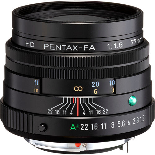 Pentax HD FA 77mm f/1.8 Limited Nero