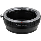 Fotodiox Adattatore per obiettivi - Obiettivo D/SLR Canon EOS (EF / EF-S) per corpo macchina mirrorless con attacco Micro Quattro Terzi (MFT, M4/3)