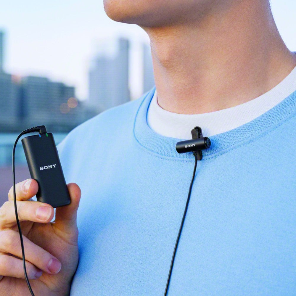 Sony Microfono lavalier stereo compatto (ECMLV1.SYU)
