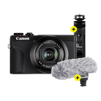 Canon PowerShot G7X Mark III Social Media Kit - Black