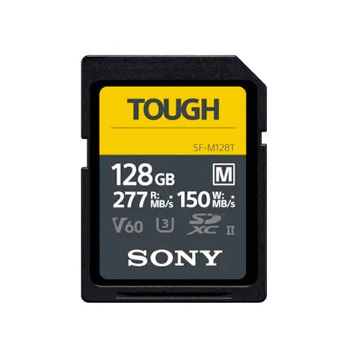 Sony SDXC-128GB Class 10 UHS-II U3 V60 TOUGH R277 W150 MB/s