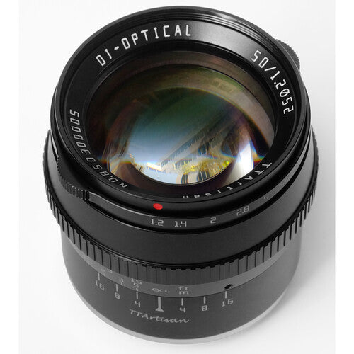 TTartisan 50mm f/1.2 Fuji X Attacco